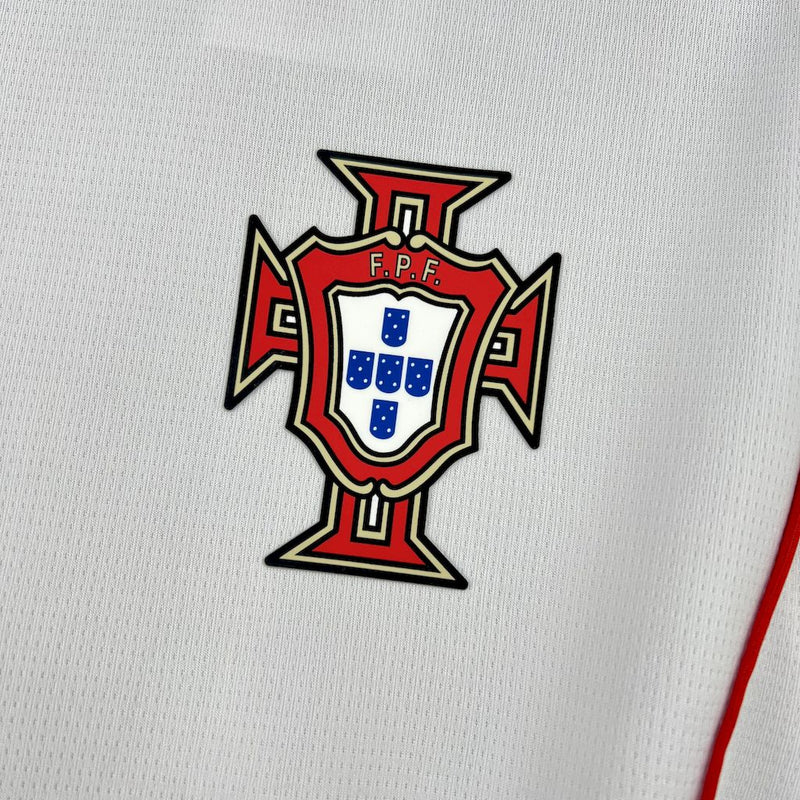 CAMISOLA DA SELEÇÃO DE PORTUGAL 25/26 BRANCO