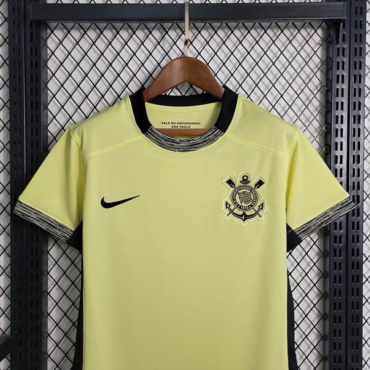 CAMISA FEMININA DO CORINTHIANS 23/24 AMARELO