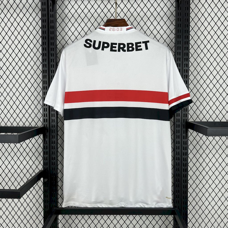 CAMISOLA DO SÃO PAULO 25/26 BRANCO