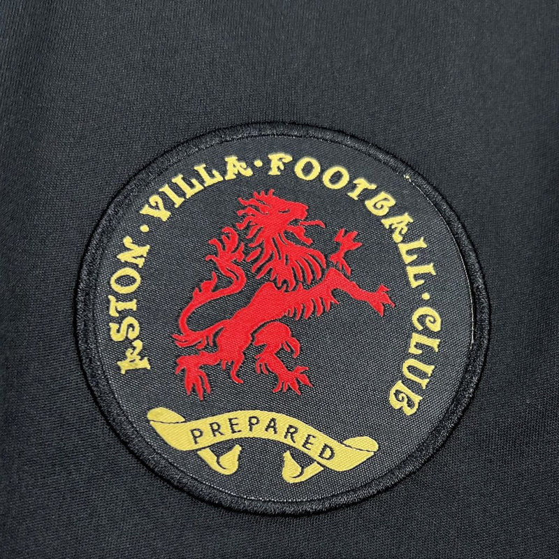 CAMISOLA DO ASTON VILLA 25/26 PRETO EDIÇÃO ESPECIAL
