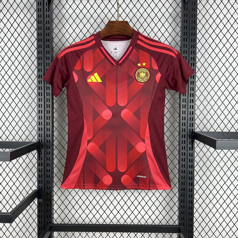 CAMISOLA FEMININA DA ITALIA 25/26 VERMELHO