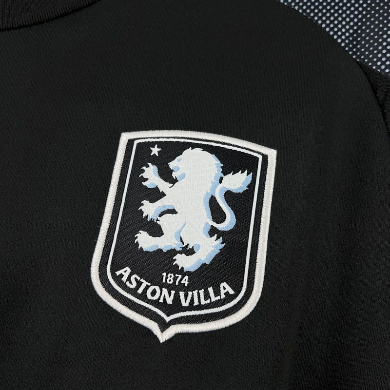CAMISOLA DO ASTON VILLA 25/26 PRETO