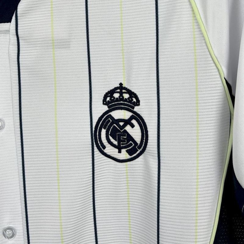 CAMISOLA DE BASEBOL DO REAL MADRID 25/26 BRANCO