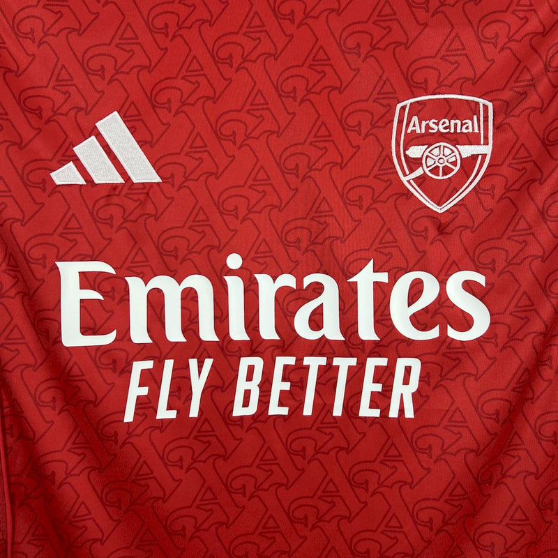 CAMISOLA DO ARSENAL 25/26 VERMELHO