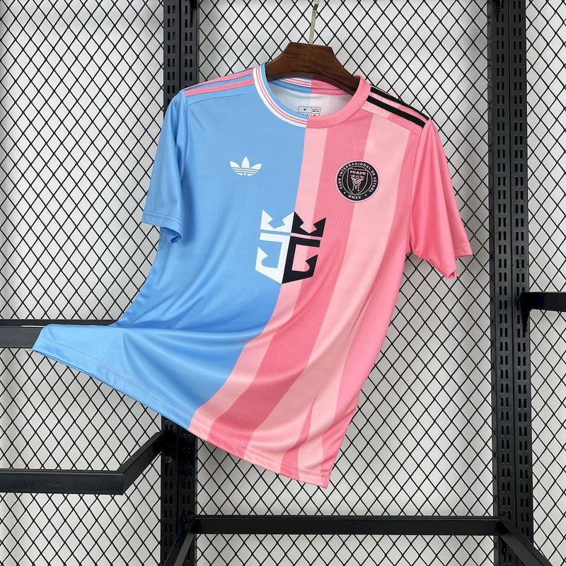 CAMISOLA DO MIAMI 25/26 ROSA E AZUL