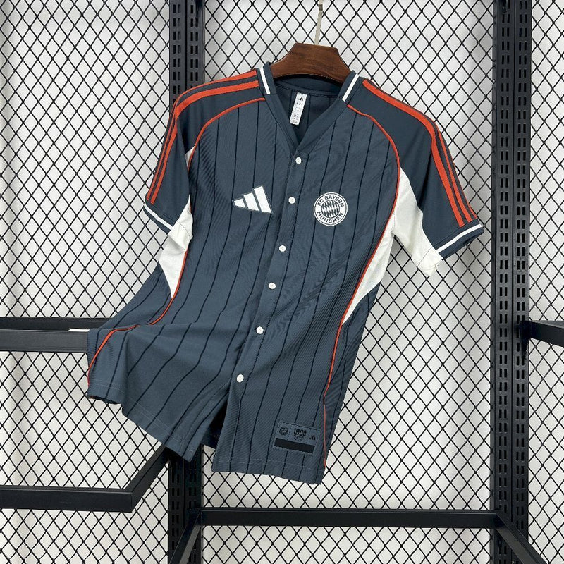 CAMISOLA DE BASEBOL DO BAYERN MUNICH 25/26 GRAFIT