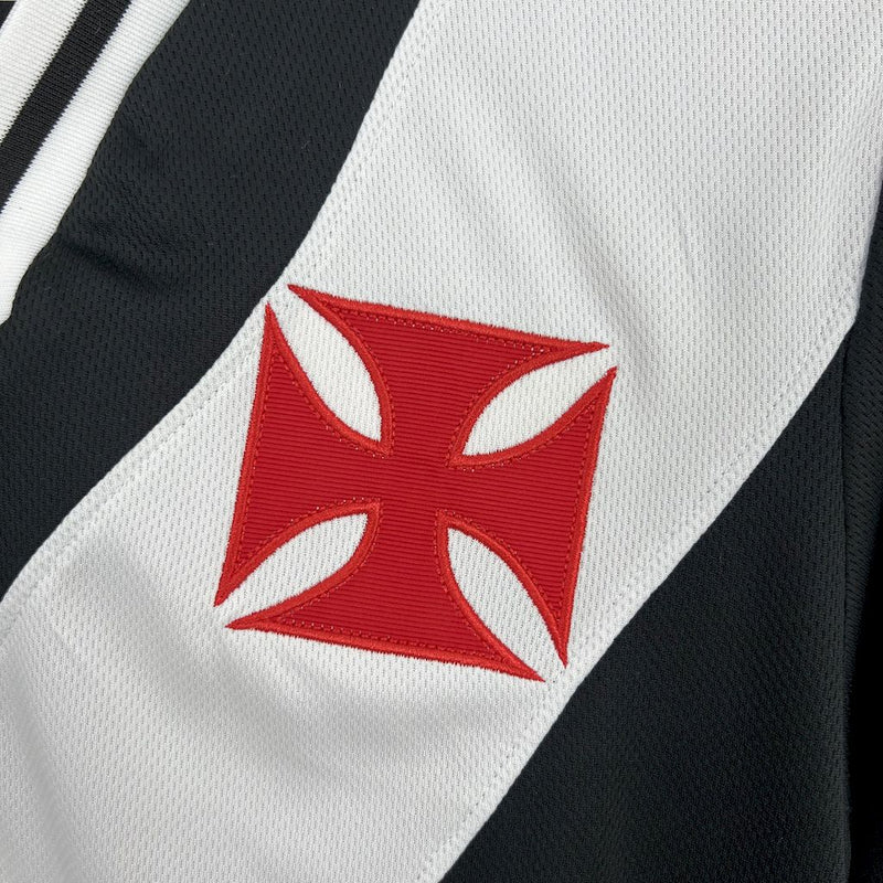 CAMISOLA DO VASCO 25/26 PRETO E BRANCO